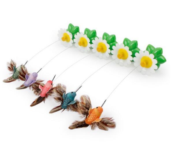 Electric Automatic Rotating Flower Cat Toy