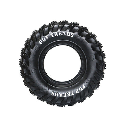 Dog Toy Rubber Tire Molar Ring Bite Resistant And Clean Teeth