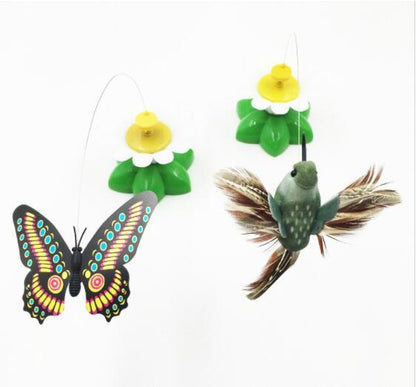 Electric Automatic Rotating Flower Cat Toy