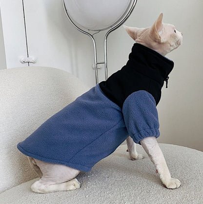 Cat North Face Warm Pet Clothes