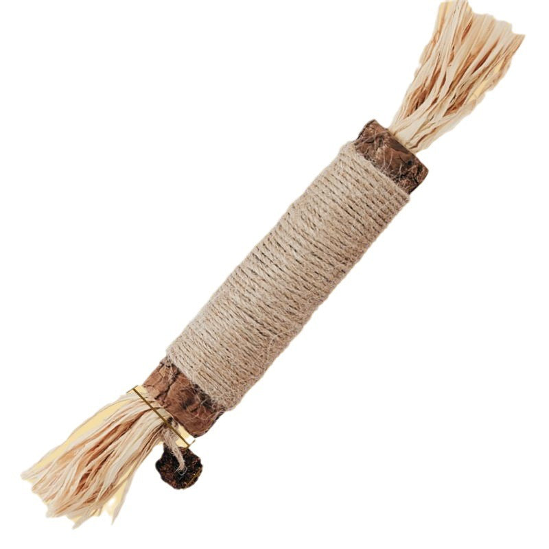 Mu Tianmiao Molar Rod Cat Self-Hi Artifact Consume Physical Strength Catnip Relieving Stuffy Bite-resistant Pet Supplies