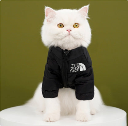 Dog Windproof And Rainproof Dog Winter Warm Pet Cotton-padded Clothes