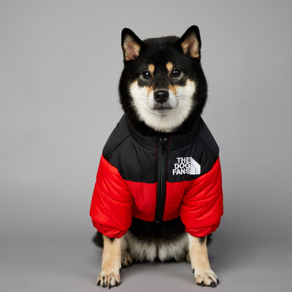 Dog Windproof And Rainproof Dog Winter Warm Pet Cotton-padded Clothes