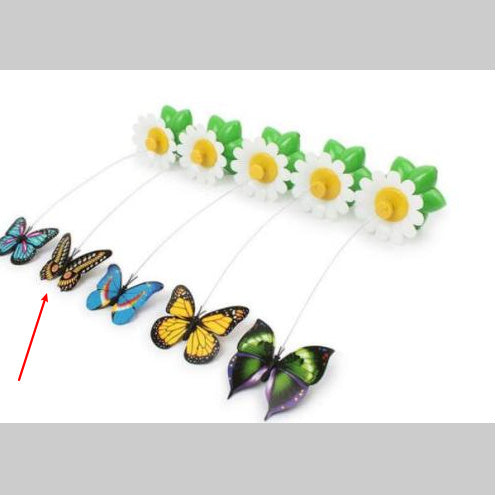 Electric Automatic Rotating Flower Cat Toy