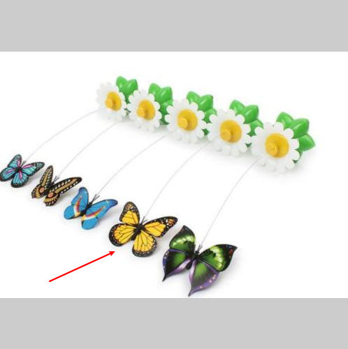 Electric Automatic Rotating Flower Cat Toy