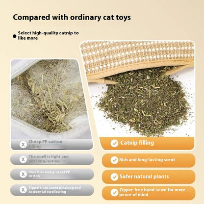 Catnip Pillow Molar Long Lasting Self-Hi Relieving Stuffy