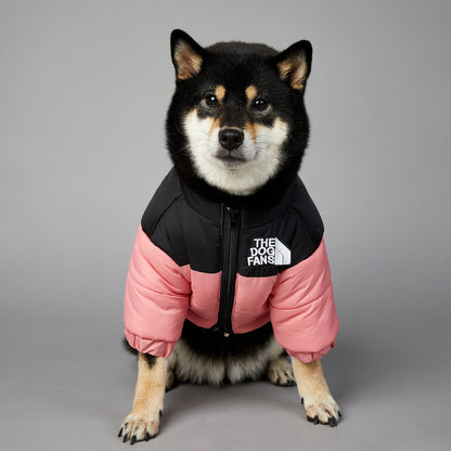 Dog Windproof And Rainproof Dog Winter Warm Pet Cotton-padded Clothes