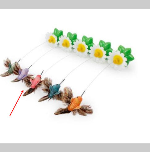 Electric Automatic Rotating Flower Cat Toy
