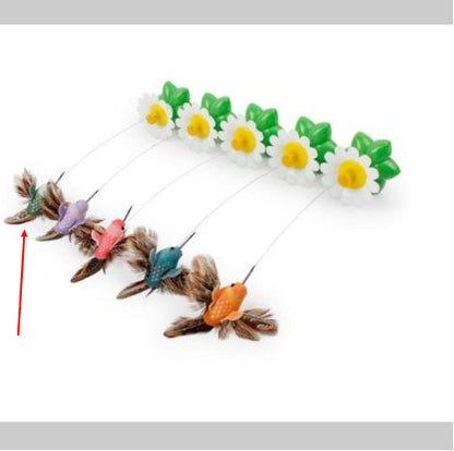 Electric Automatic Rotating Flower Cat Toy
