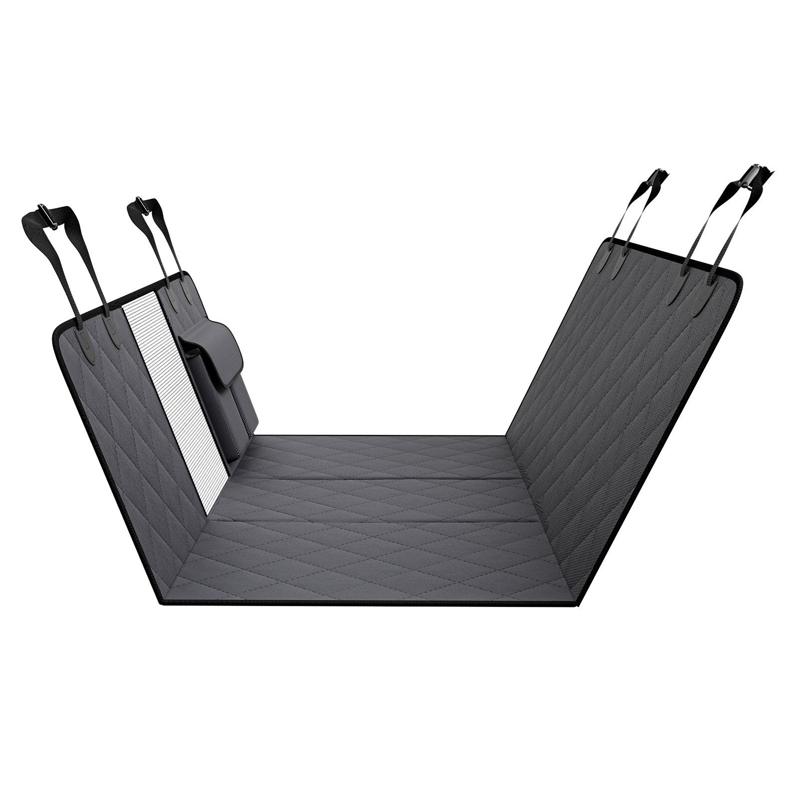 Car seat cover with luggage holder 